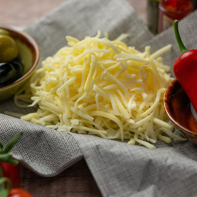 Finely grated cheese